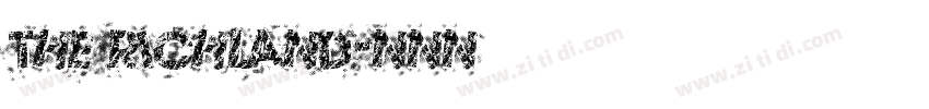 The Richland字体转换